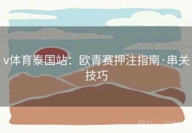 v体育泰国站：欧青赛押注指南·串关技巧