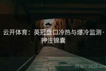 云开体育：英冠盘口冷热与爆冷监测·押注锦囊