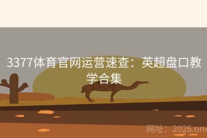 3377体育官网运营速查：英超盘口教学合集