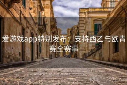 爱游戏app特别发布：支持西乙与欧青赛全赛事
